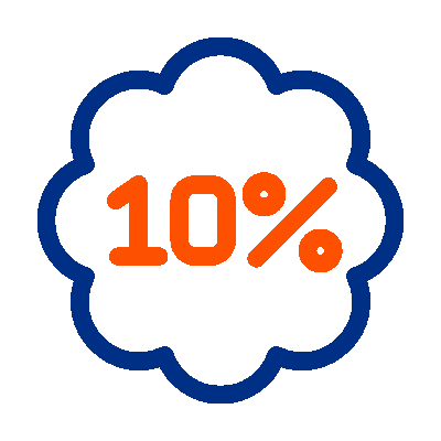 10% off icon